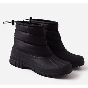 LOEFFLER RANDALL Duval Puffer Duck Boot 11 Black NWOT
